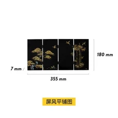 맷돌 잉크 스톤 벼루 서예 그림 중국어 번체 연삭 Inkstick 블록 Stickcontainer 패드, 01 Black