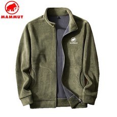 MAMMUT 마무트 매머드 오리털 남성 외투 겨울 캐주얼 대외무역 중년 남성 지퍼 가디건 두께 기모 보온 재킷남