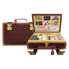 紙紮金銀財寶 紙紮LVV大皮箱 附封條, 1個