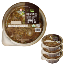 국물까지 다먹어도 79kcal 바로먹는 발효곤약 냉메밀, 4개, 350g