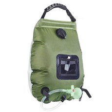 캠핑 솔라 샤워백 간이 샤워기 화분 조리개, 아.초록 * 1개