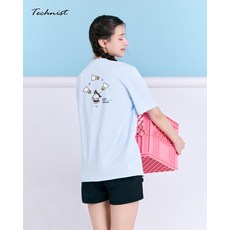 테크니스트 TNT56073 데일리 반팔티 배드민턴 피클볼 스포츠웨어