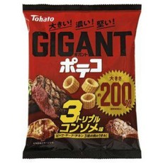 Tohato 東鳩Gigant圈圈餅乾 3重清湯風味, 24個, 58g
