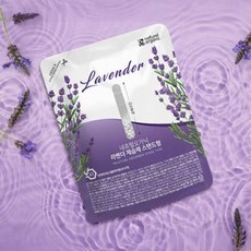네츄럴오가닉 라벤더 제습제 파우치 20개+옷걸이 20개, 20개, 150g
