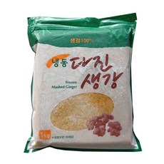 태흥식품 냉동 다진생강, 1kg, 4개