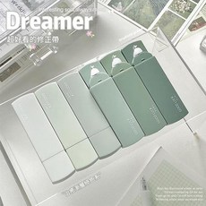 漸變綠修正帶 36米 大容量, 1套