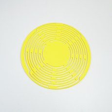 실리콘 와인백 휴대용 보틀 텀블러 커피 캐리어 그물망, 1개, 노랑