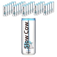 Slow Cow 能量汽水 原味, 250ml, 24件