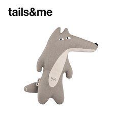 tails&me 寵物發聲玩具 灰狼, 1個