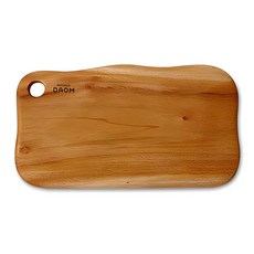 Bueok-daum 桃花心木原木泡泡砧板, 1個, 混合顏色