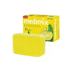 Medimix 印度皇室藥草浴皂, 1個, 萊姆蘆薈