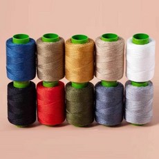 34件套大眼鋼針 家用手縫針 縫衣針 穿針器 縫紉工具套裝, 1個, 牛仔縫紉綫【10卷】
