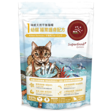 Real Power 瑞威 幼貓全齡貓 腸胃健康配方貓糧, 500g, 1個, 混合口味