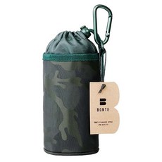 TORUNE BONTE 登山扣水瓶袋 500ml 綠色迷彩 水壺套, 1個, 綠色迷彩（現貨/P-3500）