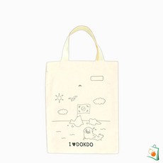 OS 천 5500 캔버스 그림가방 no5 독도 나라사랑 캔버스에코백 캔버스가방