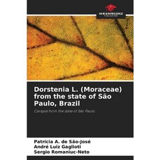 (영문도서)Dorstenia L. (Moraceae) from the state of São Paulo Brazil Paperback, Our Knowledge Publishing, English, 9786208787691