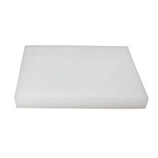 플라스틱 도마 매트 스탬핑 펀칭 해머 패드 화이트 DIY 가죽 공예 도구 140 x 120 15mm 1개 벳톰신