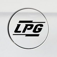 디자인황소 주유구 스티커 혼유방지 시트지 03 심플라인 LPG, 1개, 03 심플라인 LPG 블랙 1개, 03 심플라인 LPG 블랙