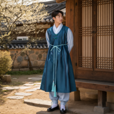 [신비로운 전통] 쾌자 6가지 색상 남자 한복 전통의상 난타복 외국인 선물