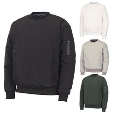 김영주골프 겨울 남성 포켓지퍼 방풍 패딩 맨투맨티셔츠 KMWMTS57.. 867901