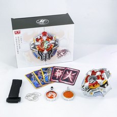 台灣熱賣 奧迪雙鉆刑天鎧甲腰帶召喚器帝皇炎龍變身器十周年復刻版玩具, 炎龍鎧甲召喚器563210-Y, 1個