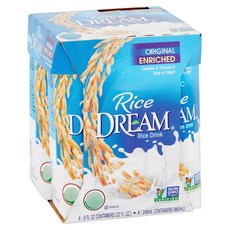 드림 라이스 드링크 오리지날 인리치드, 240ml, 4개입