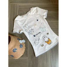 자수 장식 반소매 티셔츠 여성용 여름 슬림핏 디자인의 섹시한 상의