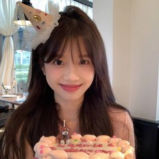 可愛蝴蝶結生日帽髮夾頭飾, 1個, 米色飄帶髮夾