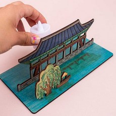 경회루 만들기재료, 상세페이지 참조, 상세페이지 참조g, 2.MDF 경회루&LED 전구