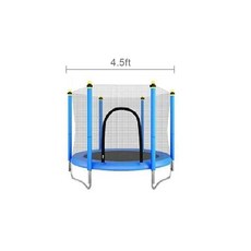 점핑트램폴린 트램폴린 점핑다이어트4-8f Trampoline 보호 그물 Anti-fall 나일론 점프 패드 안전 가드 야, 1개