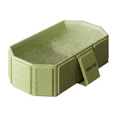 多功能折疊浴盆 泡澡桶/洗澡桶/泳池 - 摺疊收納，安全材質, 字母綠, 1個