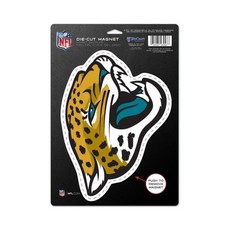 윈크래프트 NFL 잭슨빌 재규어스 83729013 다이 컷 로고 자석 소형 검정
