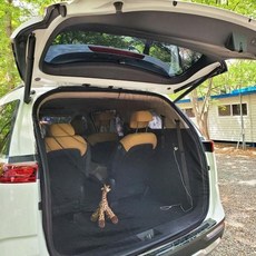 차량용 트렁크 모기장 대형 소형 차박 창문 방충망, 블랙앞유리용2P, 1