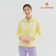 [올포유] [모델착장] 여성 후드 탈부착 파스텔 점퍼 AWJUM2361-203