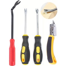 CLcsfwk 4Pcs 택 풀러 공구 네일 카펫 리무버 헤비 듀티 스테이플 가구 바닥 나무 케이스 상자 사진 프레임용 커버 및 건설