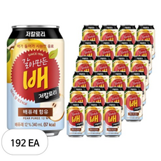 갈아만든배 저칼로리, 340ml, 192개
