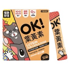 怪獸部落 LitoMon 犬貓保健品 OK!葉黃素 1.5g/單入 (葉黃素 犬貓適用 視力保健), 維護眼睛健康, 1入, 1包