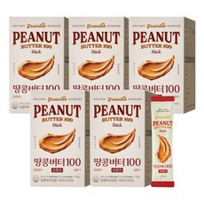 그레인랩 땅콩버터 100 스무스 10입 x 5박스, 200g