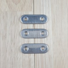 DIY가구 스테인레스 브라켓 철물부속 47x16mm 4개