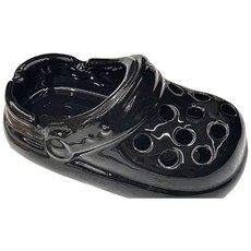 洞洞鞋拖鞋造型創意陶瓷菸灰缸