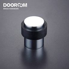 Dooroom-황동 환경 고무 문 고정기 튼튼한 바닥 장착 범퍼 비자성 문 홀더 캐치 욕실 문 고정기 도어스토퍼/문고정, BC, 04 BC