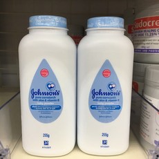 존슨즈 퓨어 옥수수전분 알로에 비타민E 베이비 파우더 200gx2개 Johnsons Baby Pure Cornstarch Powder, 200g, 1개