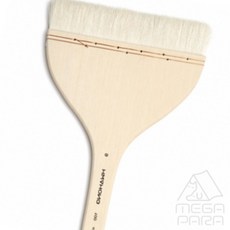 미니파라 백붓 100 150mm 9호 1개 미술붓