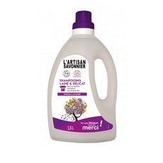 L'ARTISAN SAVONNIER 羊毛精緻衣物洗衣精 1.5L｜薰衣草香氛｜濃縮配方｜手洗機洗適用, 1個, 1.5L