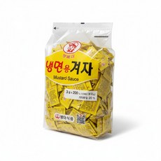 범아 뽀빠이 냉면용 겨자 (3g*200개입) x 10개 1박스, 3g