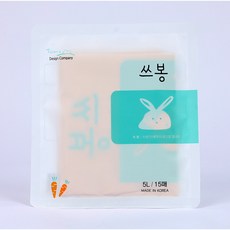 [쓰봉 5리터], 15매, 5L