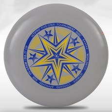 創意耐用【1707人好評】175g專業極限飛盤戶外運動飛盤健身飛碟軟兒童迴旋訓練成人比賽 LLUE, 專業五星大象灰, 1個