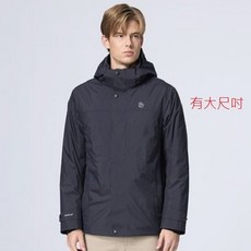 WildLand 男 Polartec 中空輕量極暖防水連帽外套