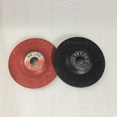 제일연마 4인치 연마석(옵셋) WA36PB A36PB 6T, WA36PB(적색), 1개