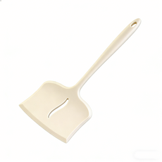 인스턴트 스타일 경량 실리콘 주걱 생선구이 주걱 세트, 1개, white